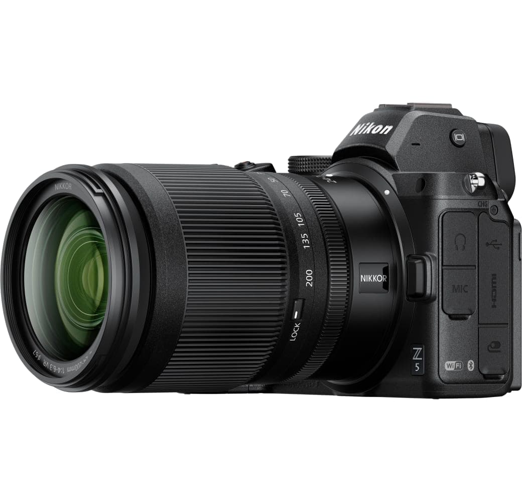 Black Nikon Z6 II Camera Kit with NIKKOR Z 24-200mm f/4-6.3 VR Lens.6