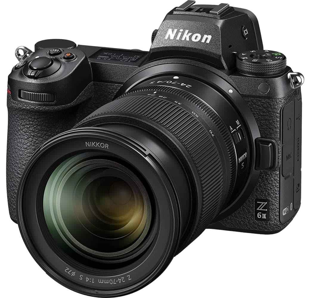 Black Nikon Z6 II Camera Kit with NIKKOR Z 24-70 mm f/4 S Lens.1