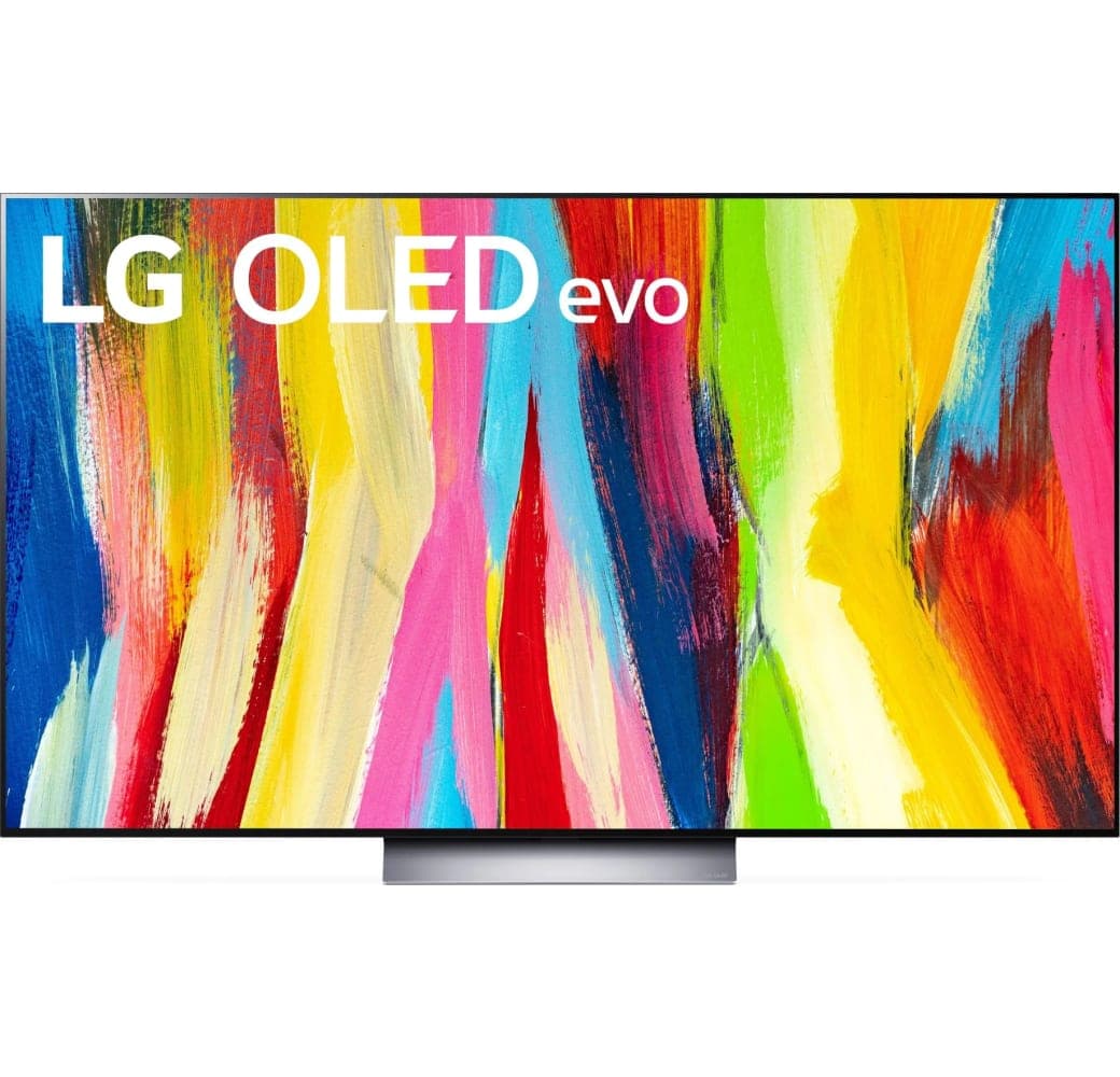 Black LG TV 65" OLED65C27LA UHD 4K.1
