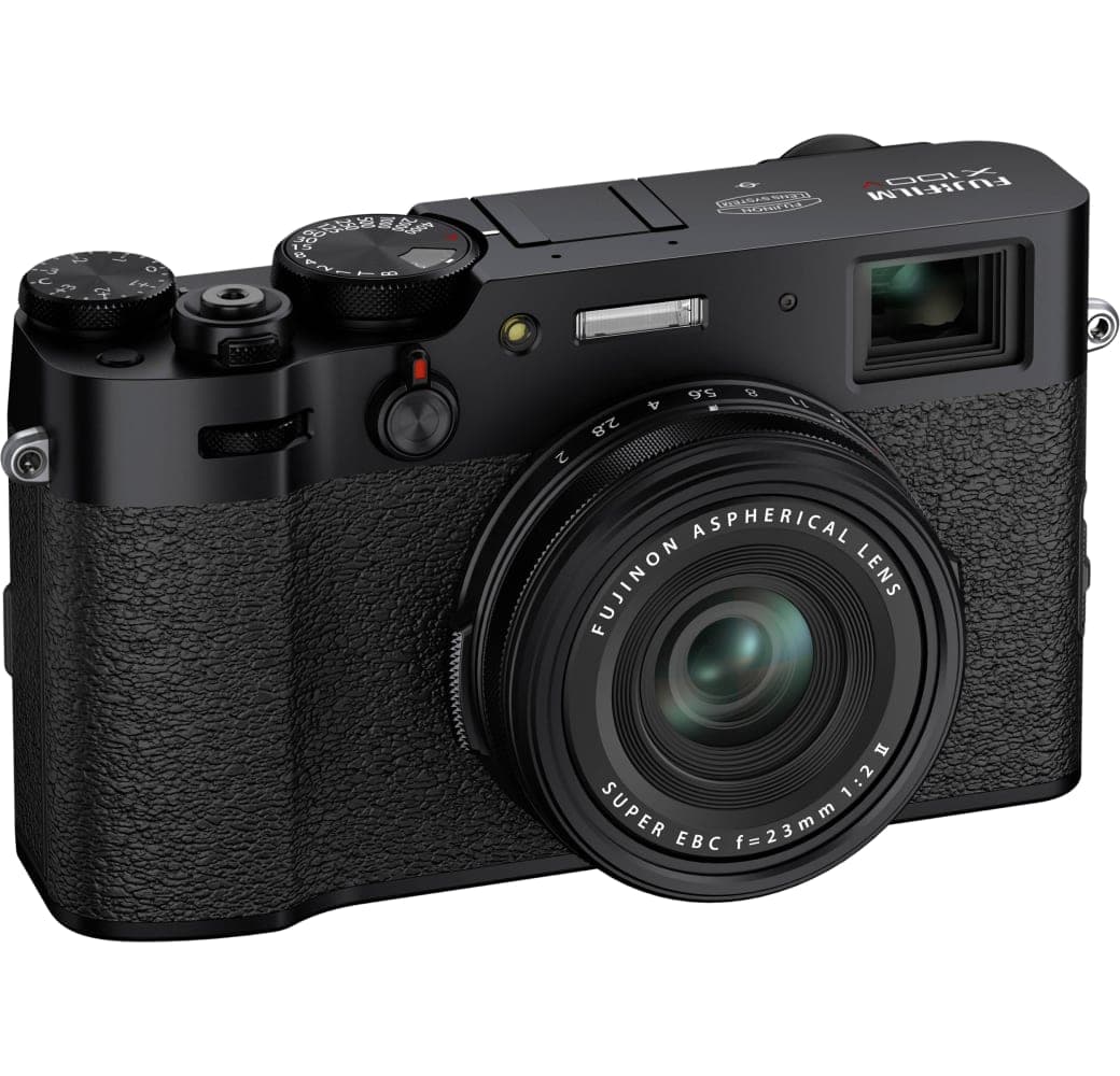 Schwarz Fujifilm X100V Kompaktkamera.3