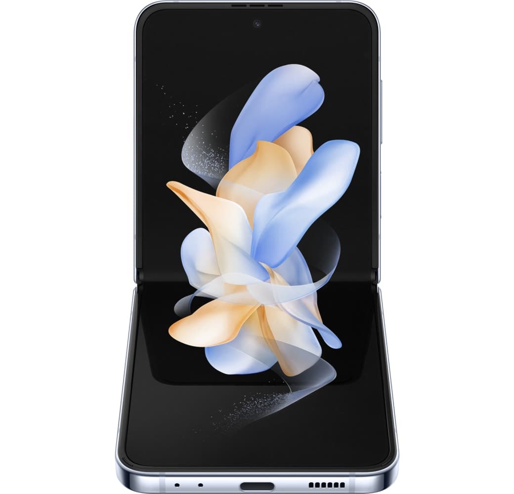 Blue Samsung Galaxy Z Flip4 Smartphone - 128GB - Dual Sim.3