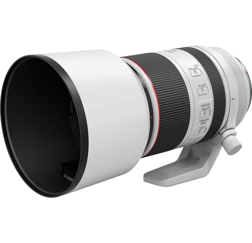 White Canon RF 70-200mm f/2.8 L US USM lens.5