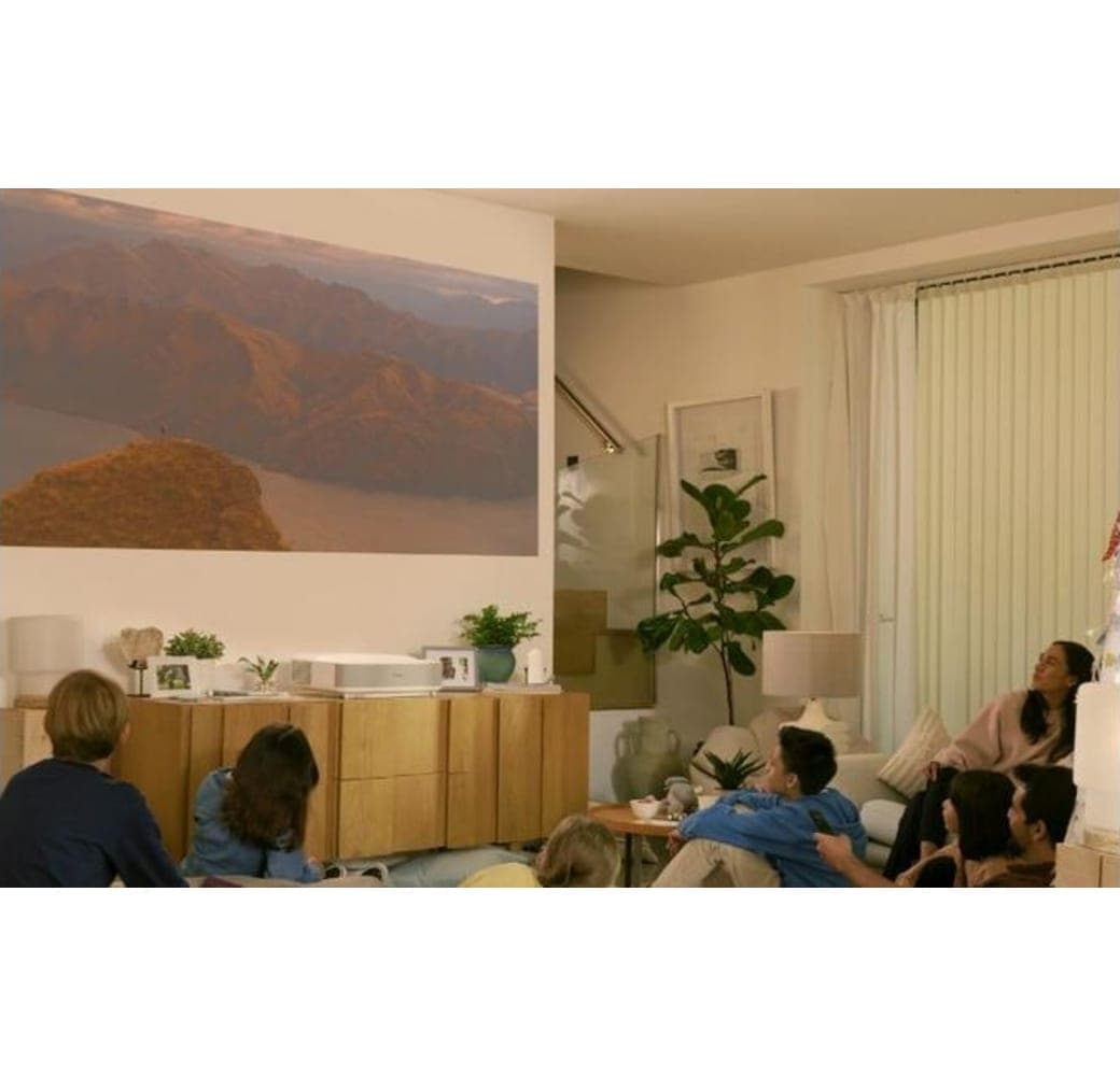 White Epson Ultra-Short Throw EH-LS300W Projector - Full HD.6