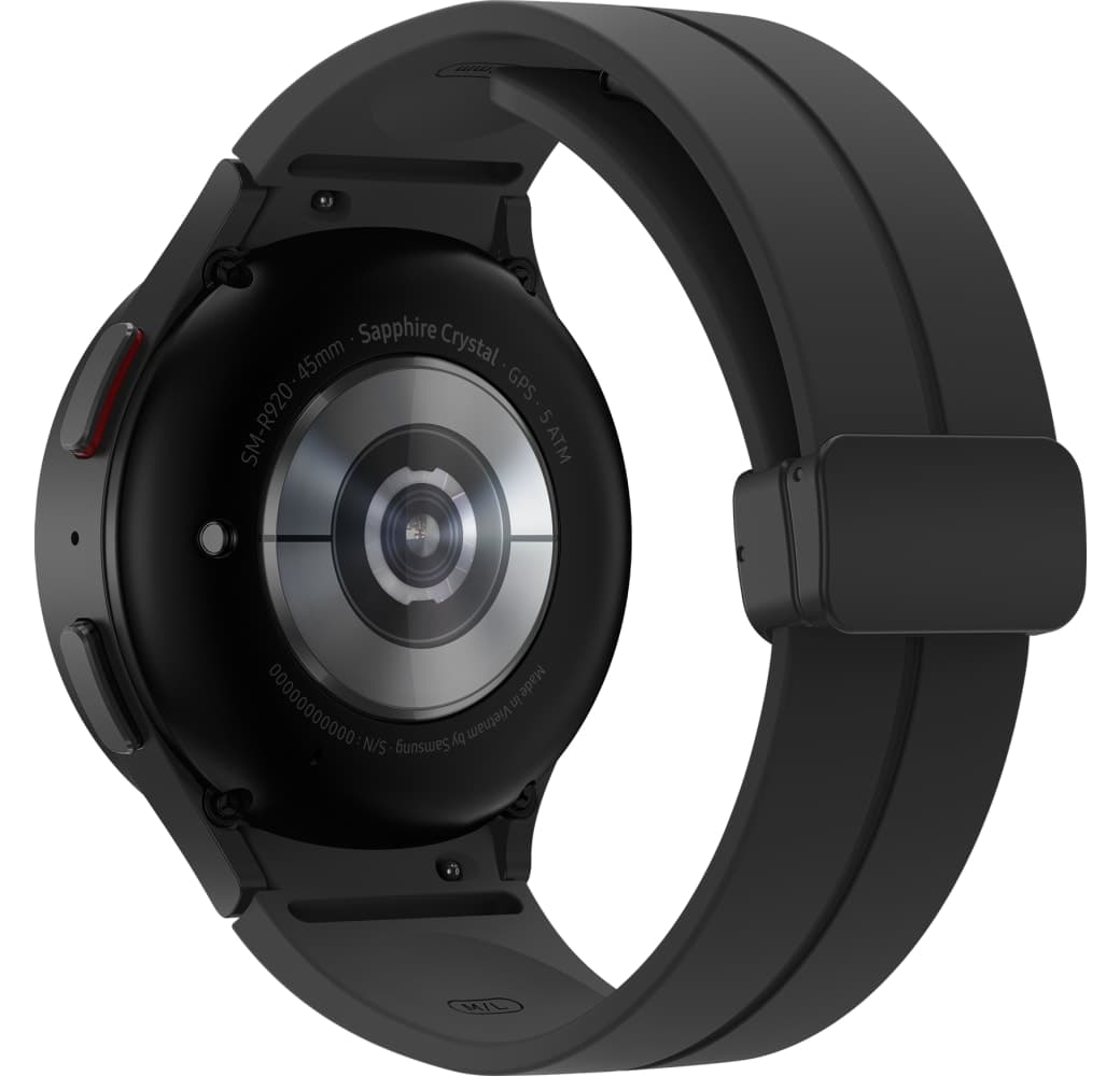 Black Titanium Samsung Galaxy Watch5 Pro Smartwatch, Titanium Case, 45mm.4