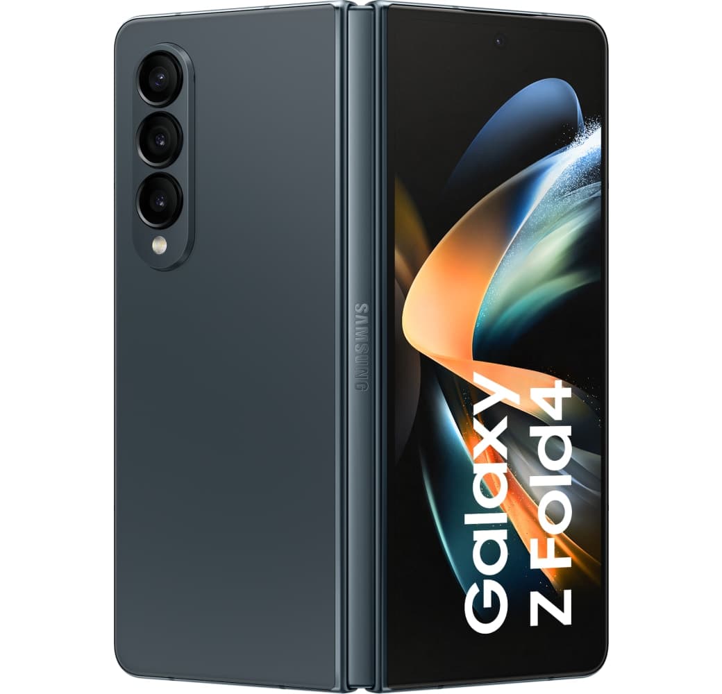 Gray Green Samsung Galaxy Z Fold4 Smartphone - 256GB - Dual Sim.1