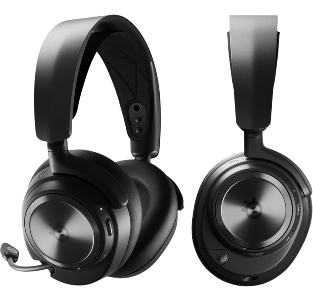 Black Steelseries Arctis Nova Pro Wireless Over-ear Gaming Headphones.2