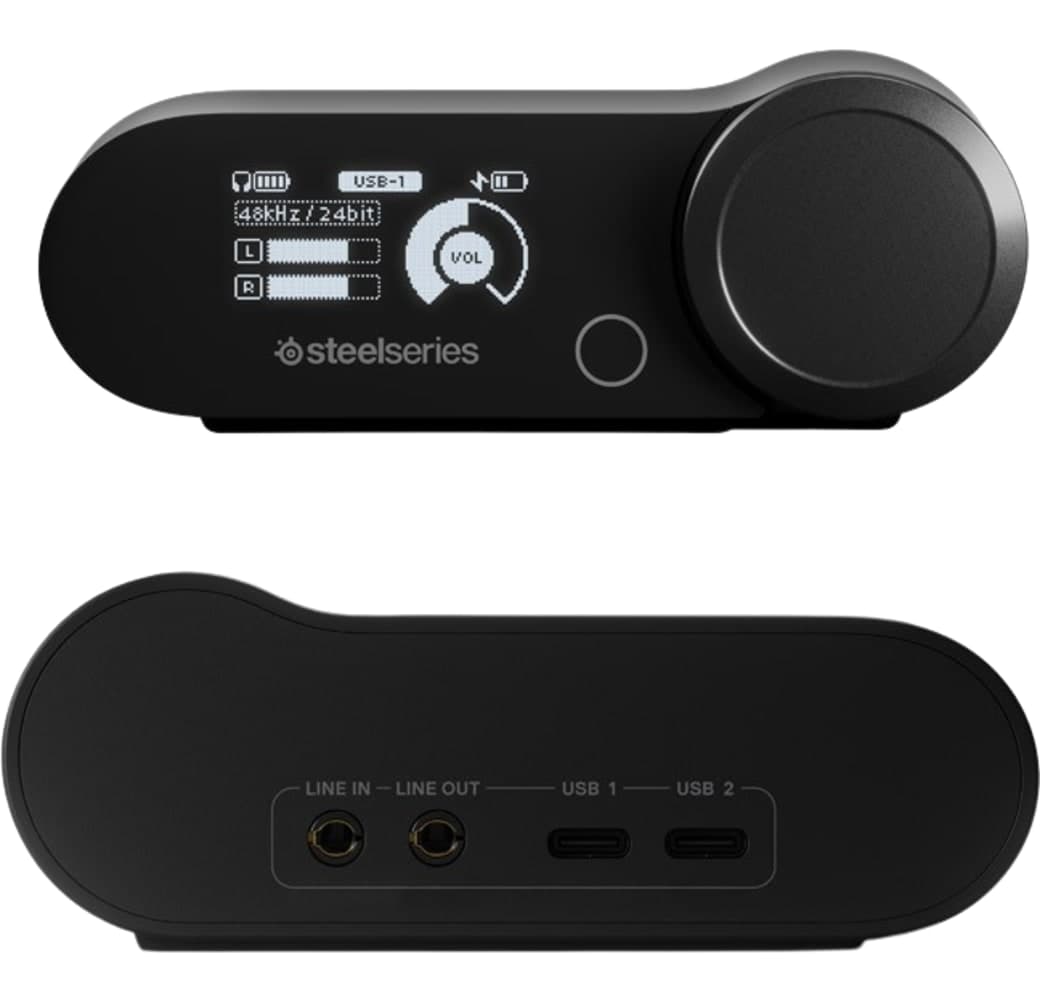 Black Steelseries Arctis Nova Pro Wireless Over-ear Gaming Headphones.5