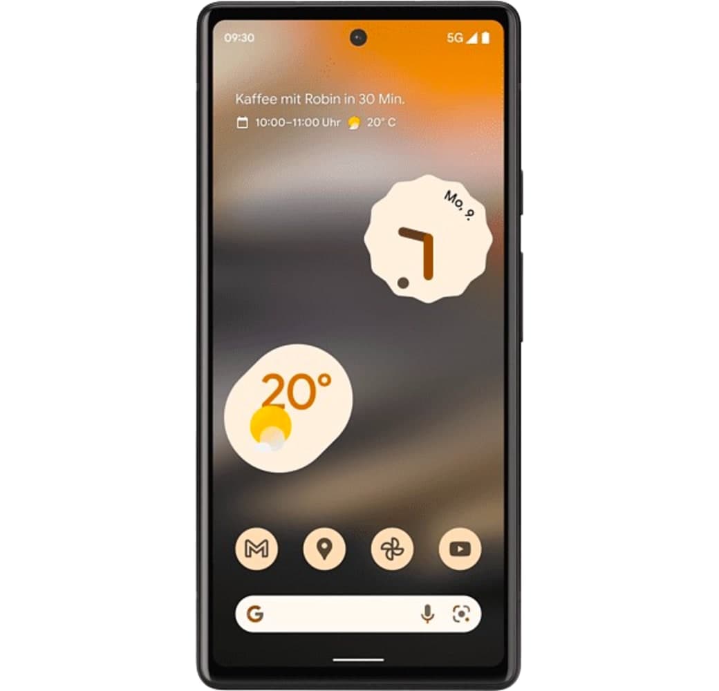Schwarz Google Pixel 6a Smartphone - 128GB - Dual Sim.4