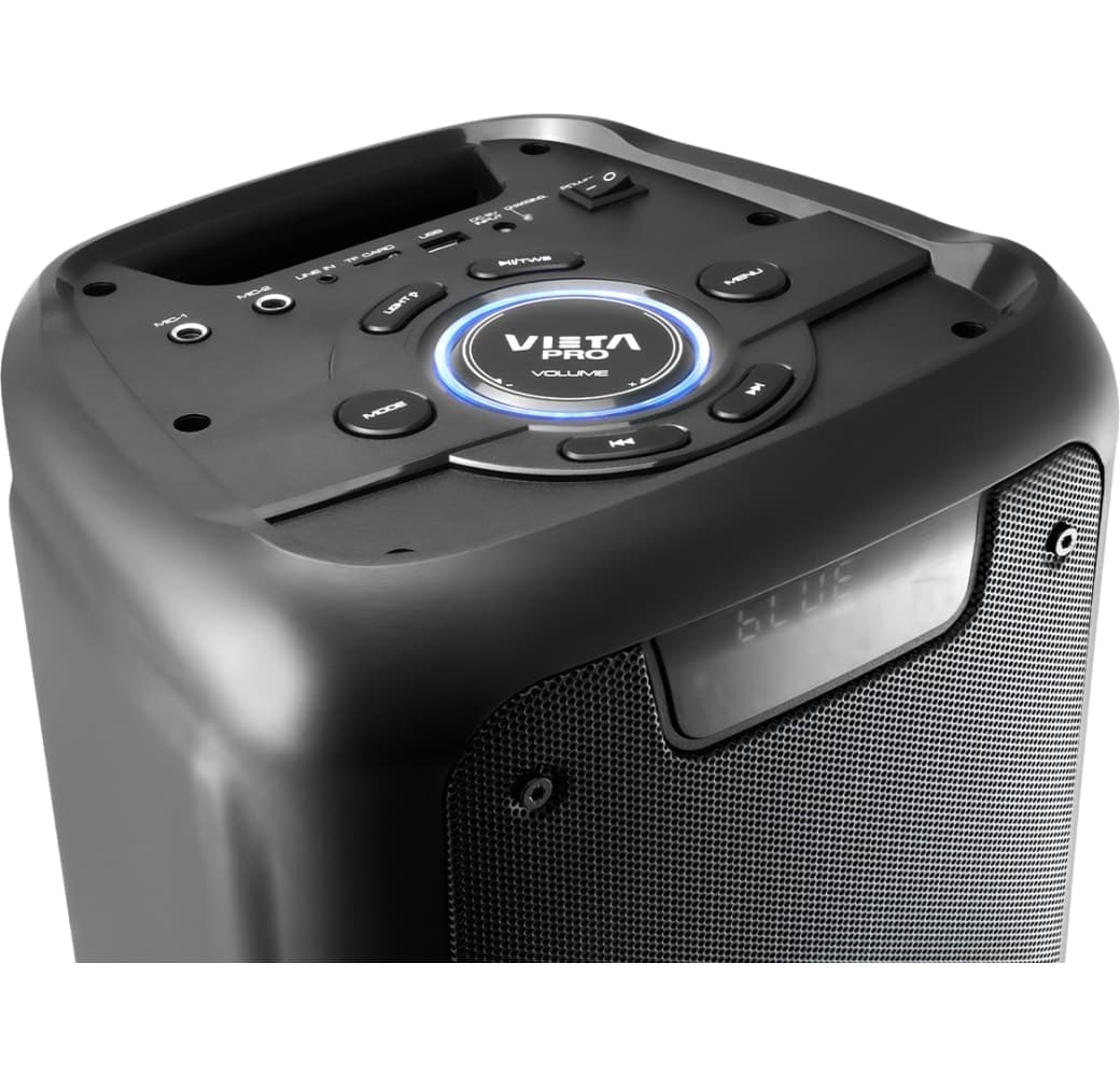 Black Vieta Pro PARTYHARD Party Bluetooth Speaker.4