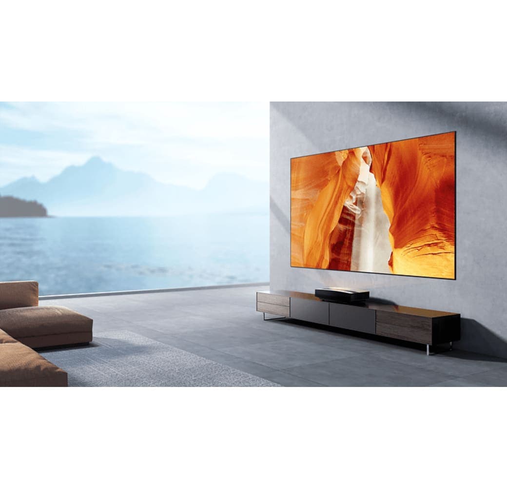 Silver XGIMI AURA Ultra-Short Throw Laser Projector - 4K UHD.5