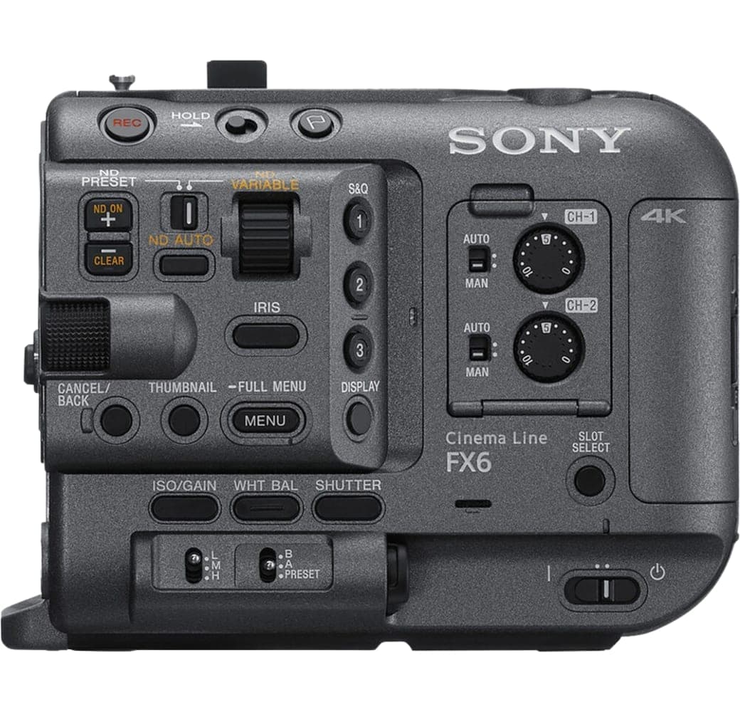 Gray Sony Alpha FX6 Cinema Camera - FE mount.2