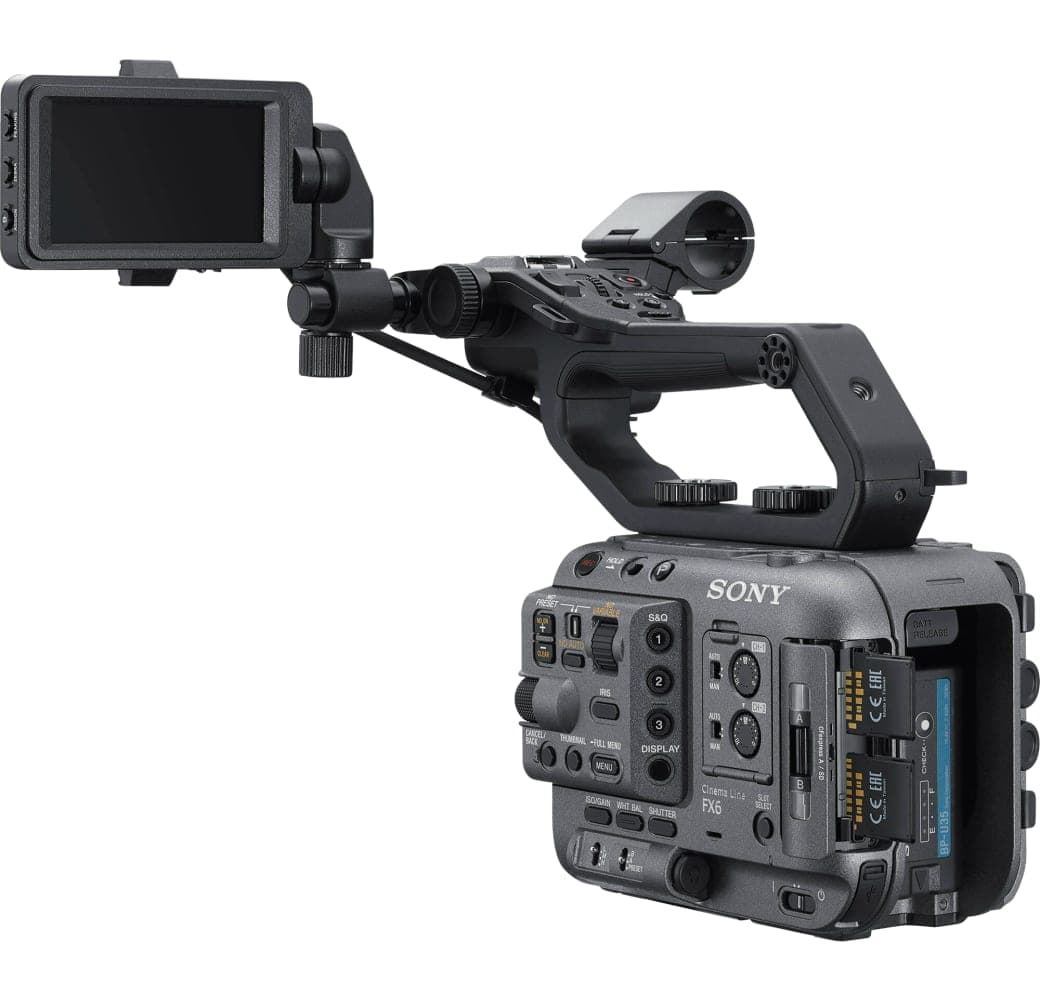 Gray Sony Alpha FX6 Cinema Camera - FE mount.3