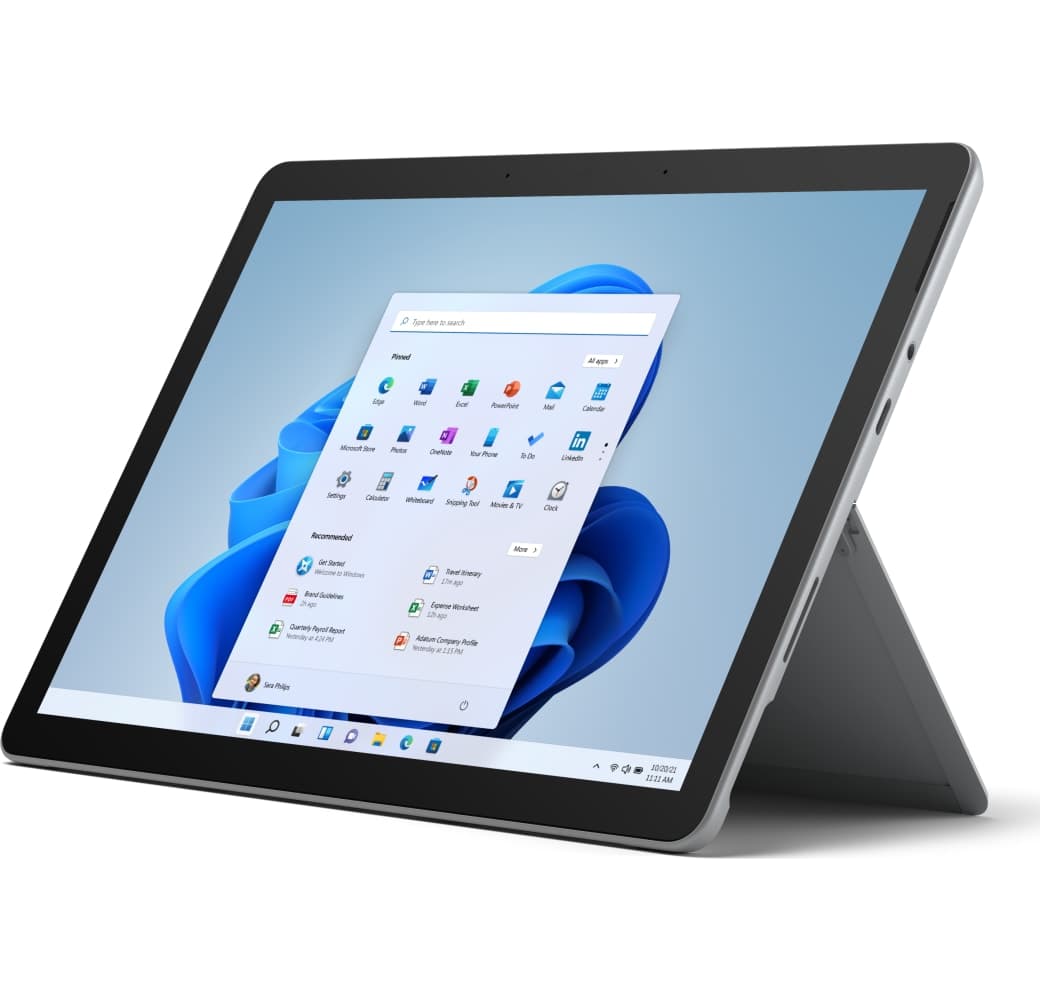 Platinum Microsoft Tablet, Surface Go 3 - WiFi - Intel Core i3 - 128GB.1
