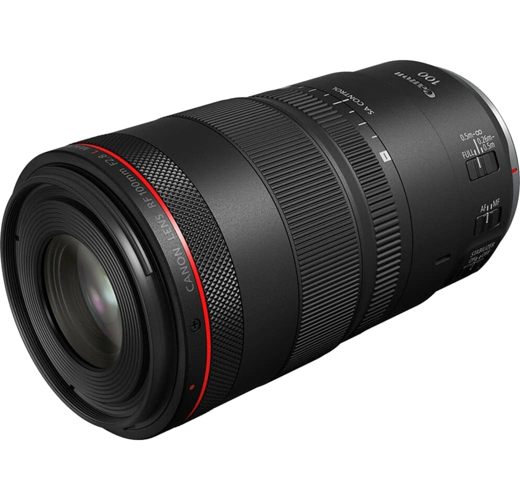 Black Canon RF 100mm F2.8 L MACRO IS USM.2