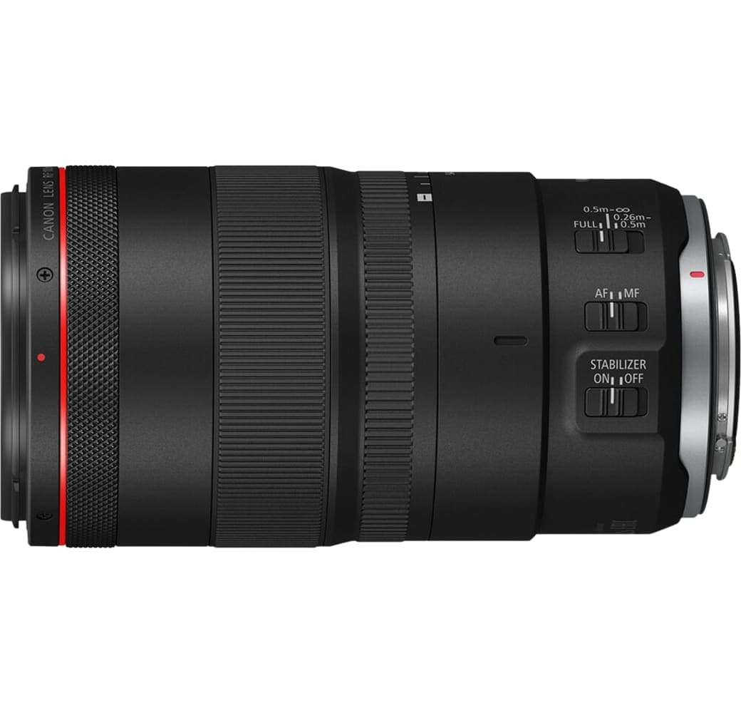 Black Canon RF 100mm F2.8 L MACRO IS USM.3