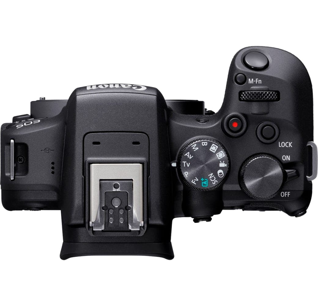 Black Canon EOS R10 Camera Kit with RF-S 18-150mm f/3.5-6.3 IS STM + EF-EOS R Adapter Lens.3