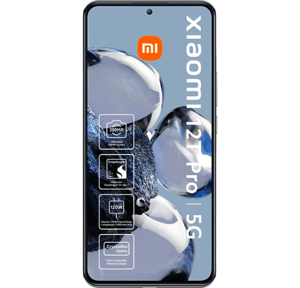 Silver Xiaomi 12T Pro Smartphone - 256GB - Dual SIM.3