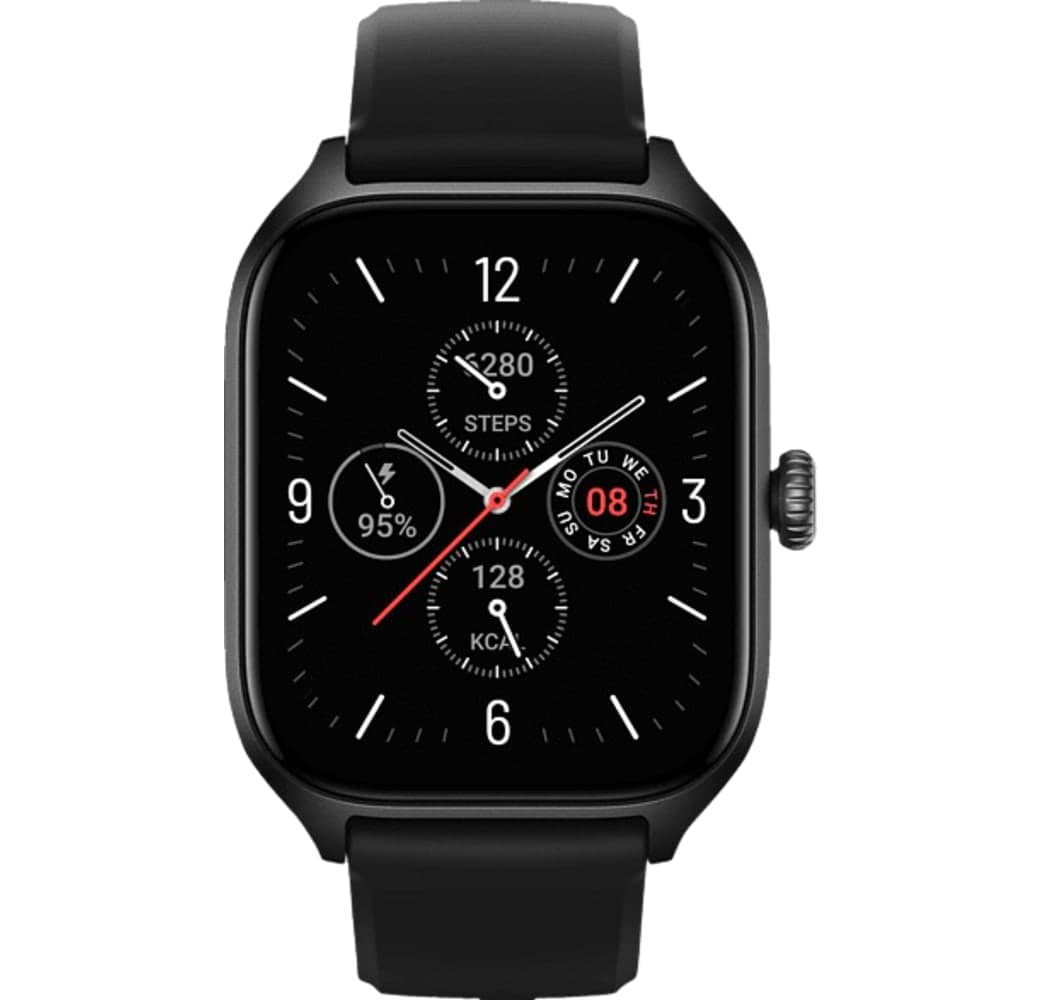 Black Amazfit GTS 4 Smartwatch, Aluminiumgehäuse.2