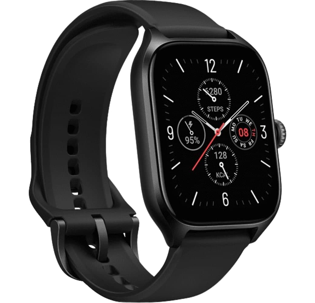 Black Amazfit GTS 4 Smartwatch, Aluminiumgehäuse.3