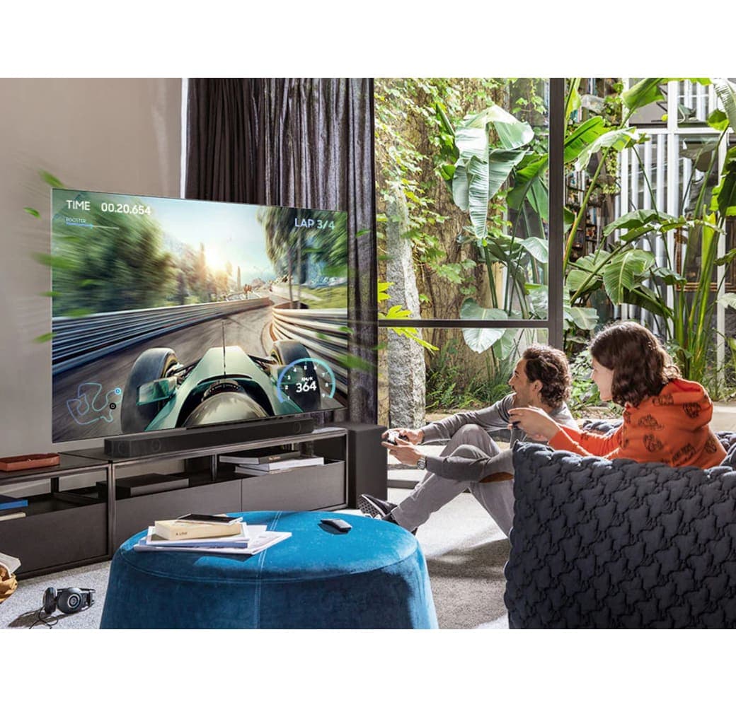 Black Samsung HW-Q995B Soundbar + Subwoofer + Rear Speakers.5