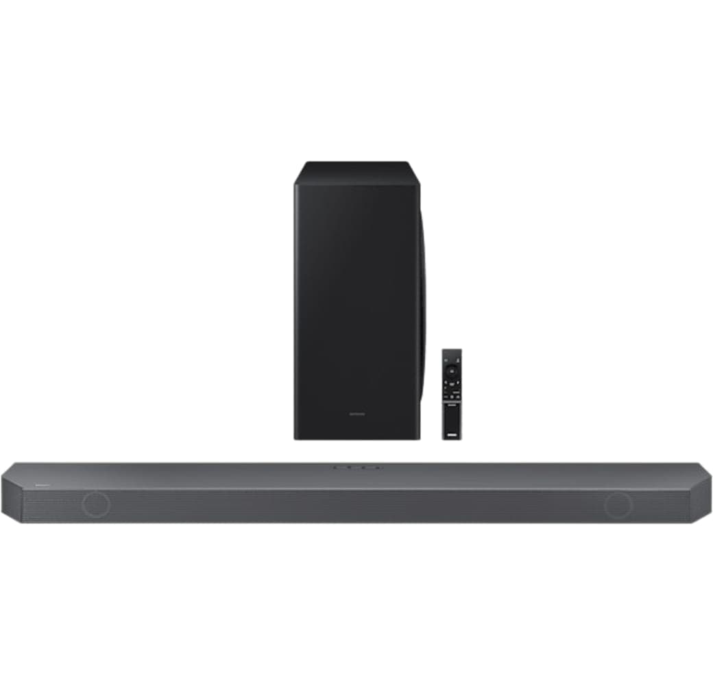 Black Samsung HW-Q810B Soundbar + Subwoofer.1