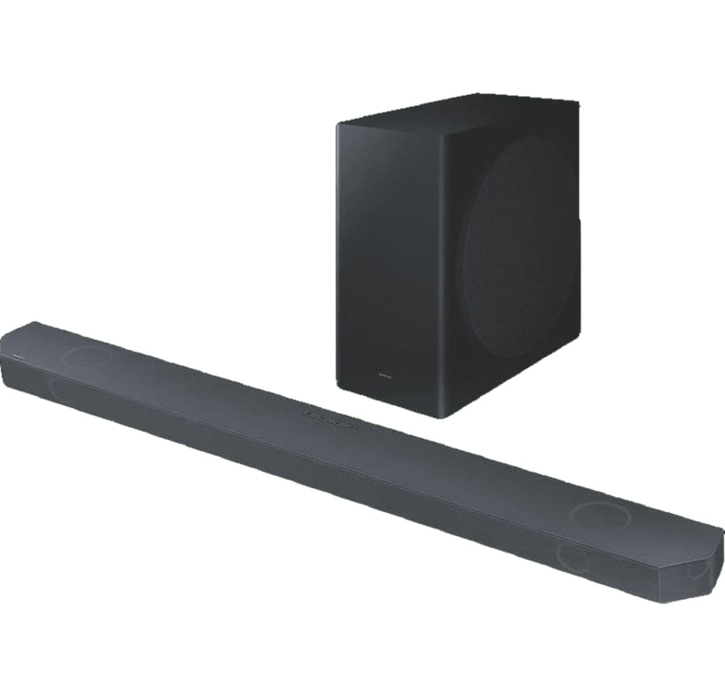 Black Samsung HW-Q810B Soundbar + Subwoofer.2