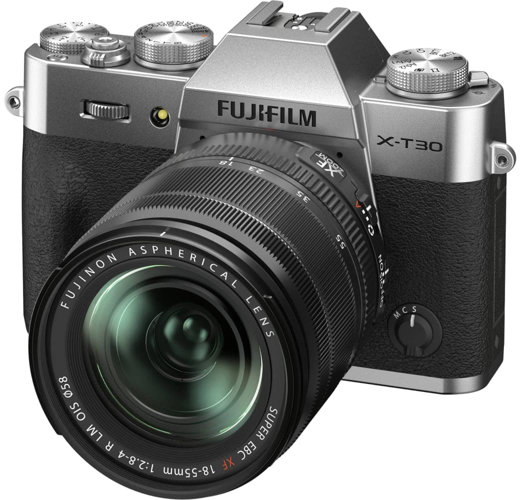 Silver Fujifilm X-T30 II Camera Kit with XF 18-55mm f/2.8-4 R LM OIS Lens.1