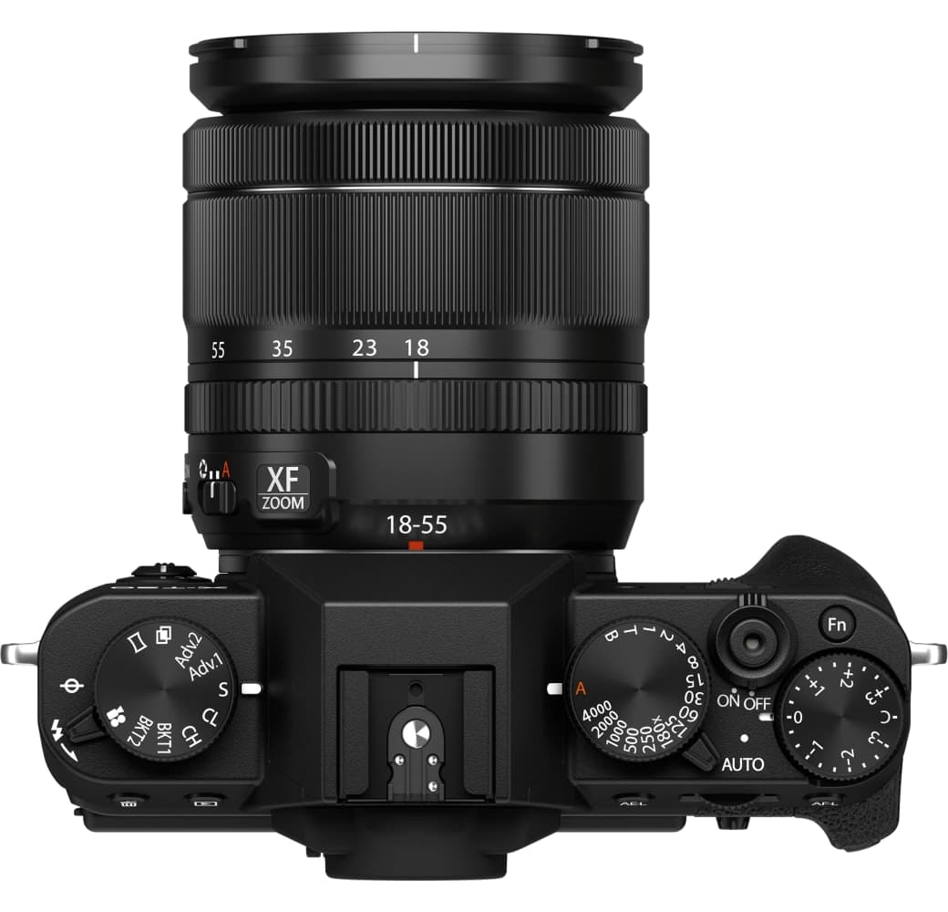 Black Fujifilm X-T30 II Camera Kit with XF 18-55mm f/2.8-4 R LM OIS Lens.3
