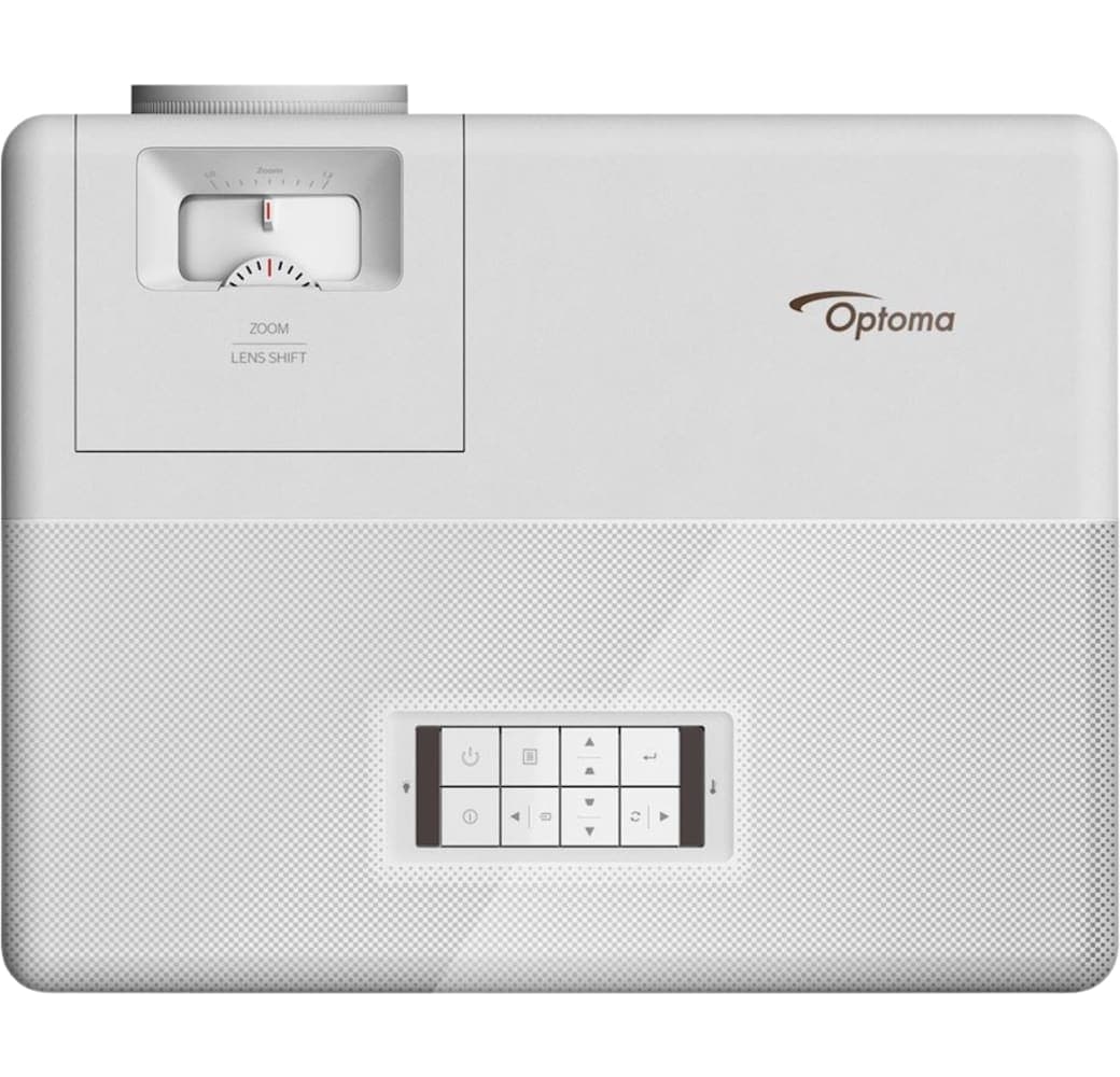 White Optoma UHZ50 Projector - 4K UHD.3