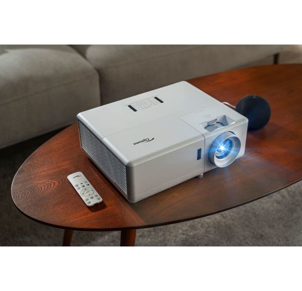 White Optoma UHZ50 Projector - 4K UHD.5