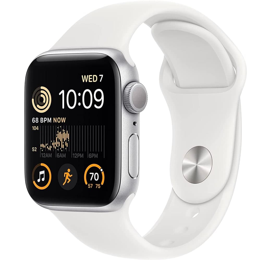 White Apple Watch SE GPS, Aluminium Case, 44mm.1