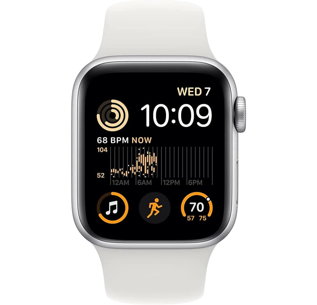 White Apple Watch SE GPS, Aluminium Case, 44mm.2