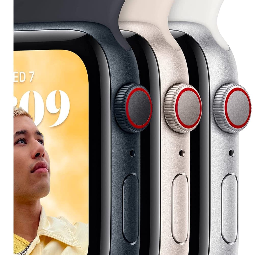 Polarstern Apple Watch SE GPS + Cellular, Aluminiumgehäuse, 44 mm.3