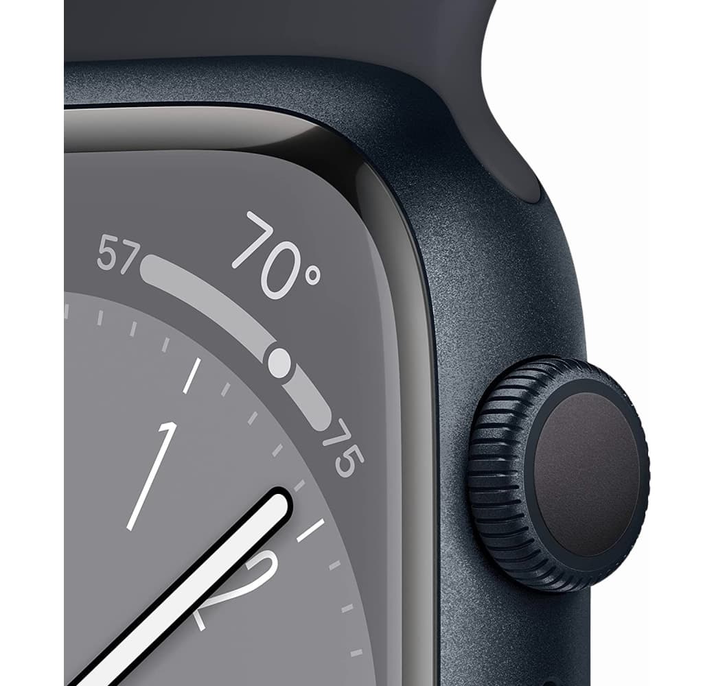 Midnight Apple Watch Series 8 GPS + Cellular, Aluminium Case, 45mm.3