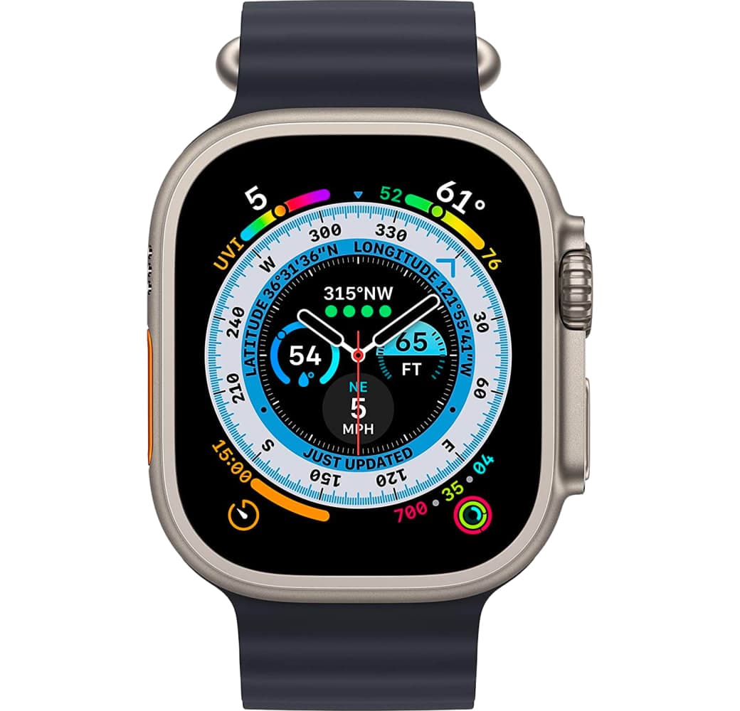 Midnight Apple Watch Ultra GPS + Cellular, Titanium Case, 49mm.2
