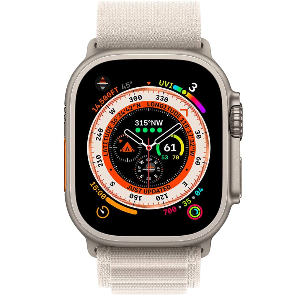 Starlight Apple Watch Ultra GPS + Cellular, Titanium Case, 49mm.2