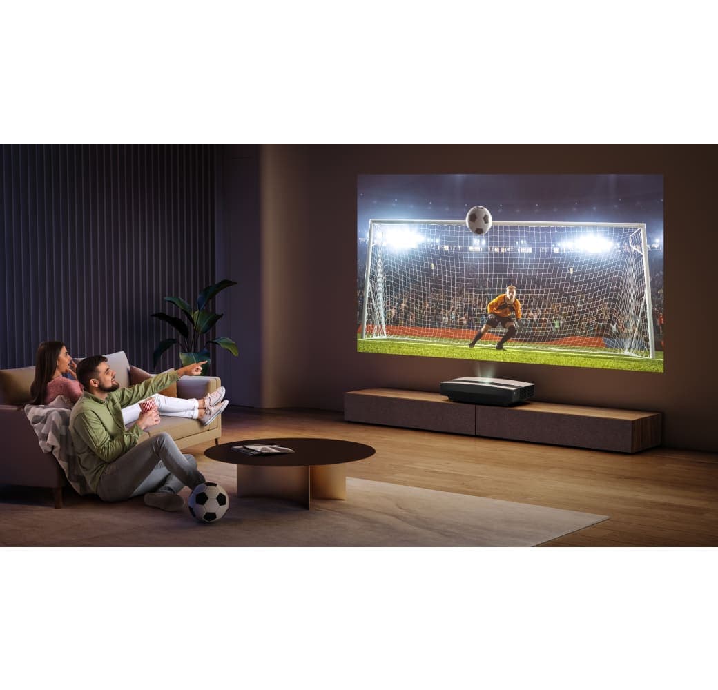 Silver XGIMI AURA Ultra-Short Throw Laser Projector - 4K UHD.7