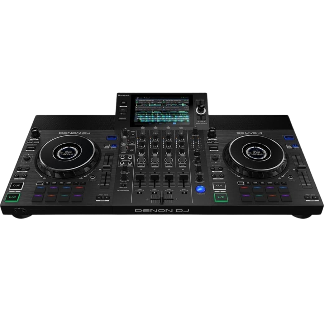Black Denon Dj SC Live 4 DJ Controller.2
