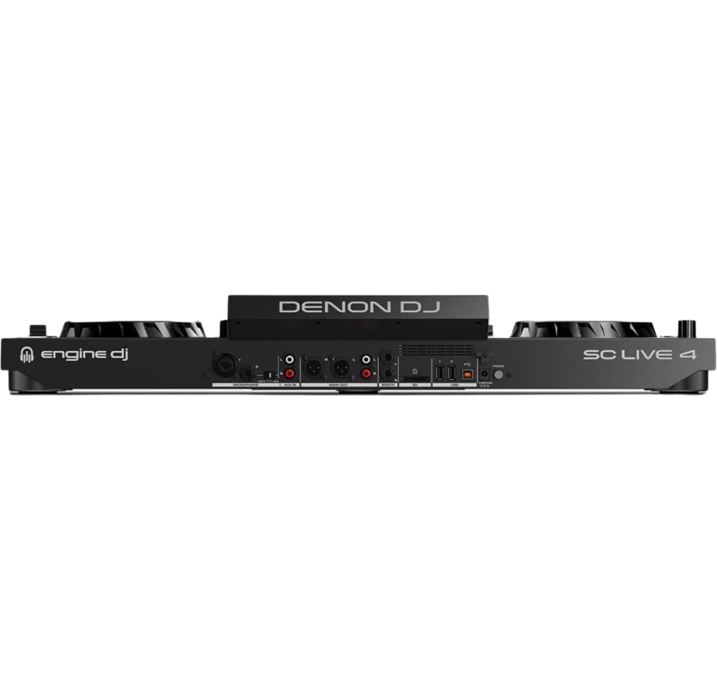 Black Denon Dj SC Live 4 DJ Controller.4