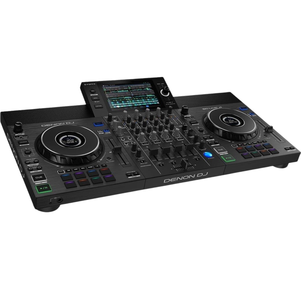 Black Denon Dj SC Live 4 DJ Controller.6