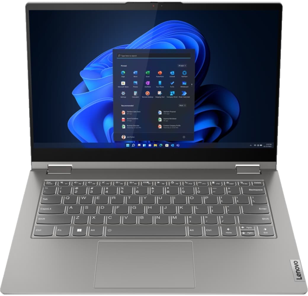 Mineralgrau Lenovo ThinkBook 14s Yoga G2 - Intel® Core™ i7-1255U - 16GB Memory 512GB SSD - Iris® Xe Graphics.1