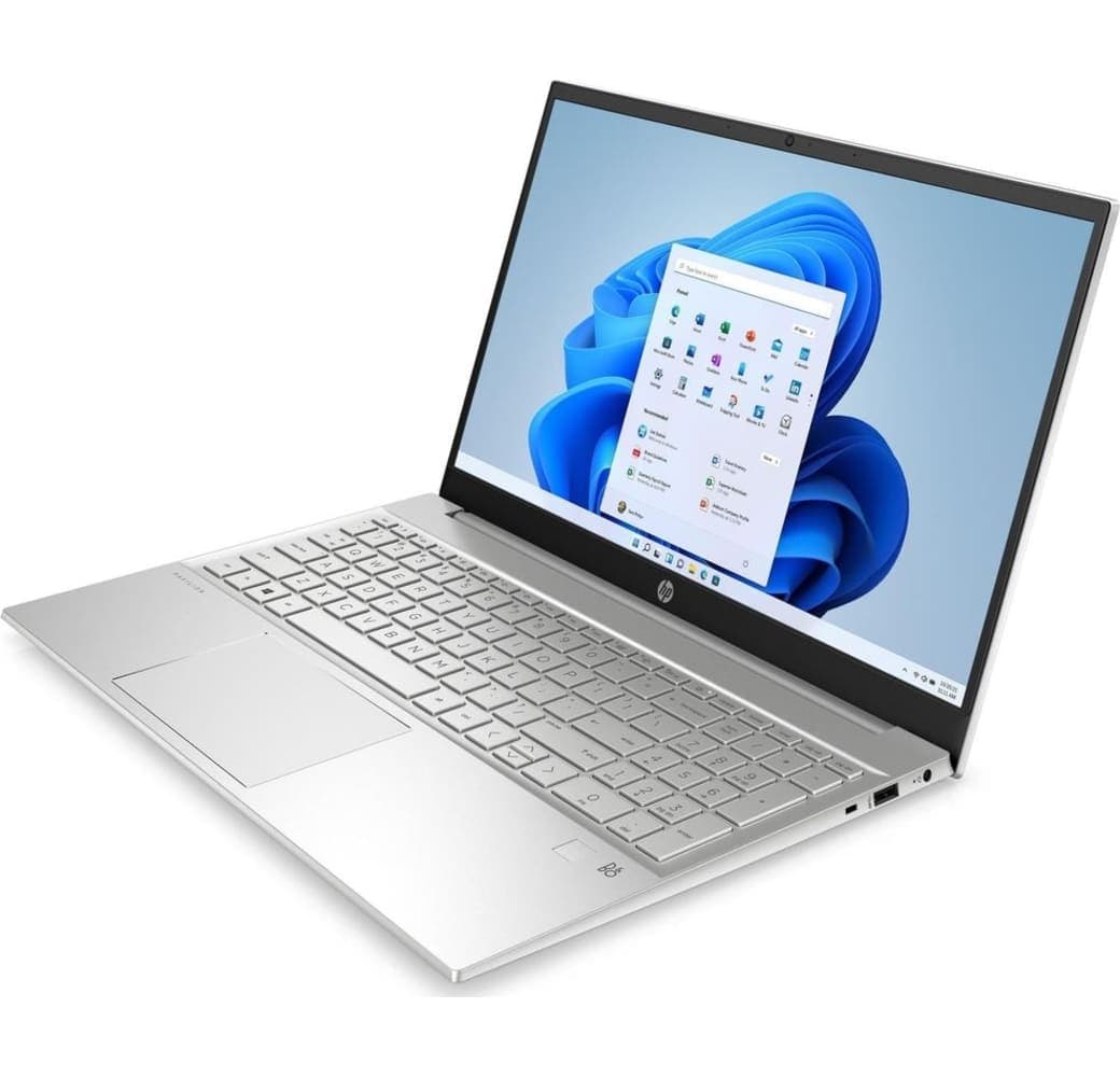 Silber HP Pavilion 15 Notebook - AMD Ryzen™ 5-5625U - 8GB - 256GB SSD.3