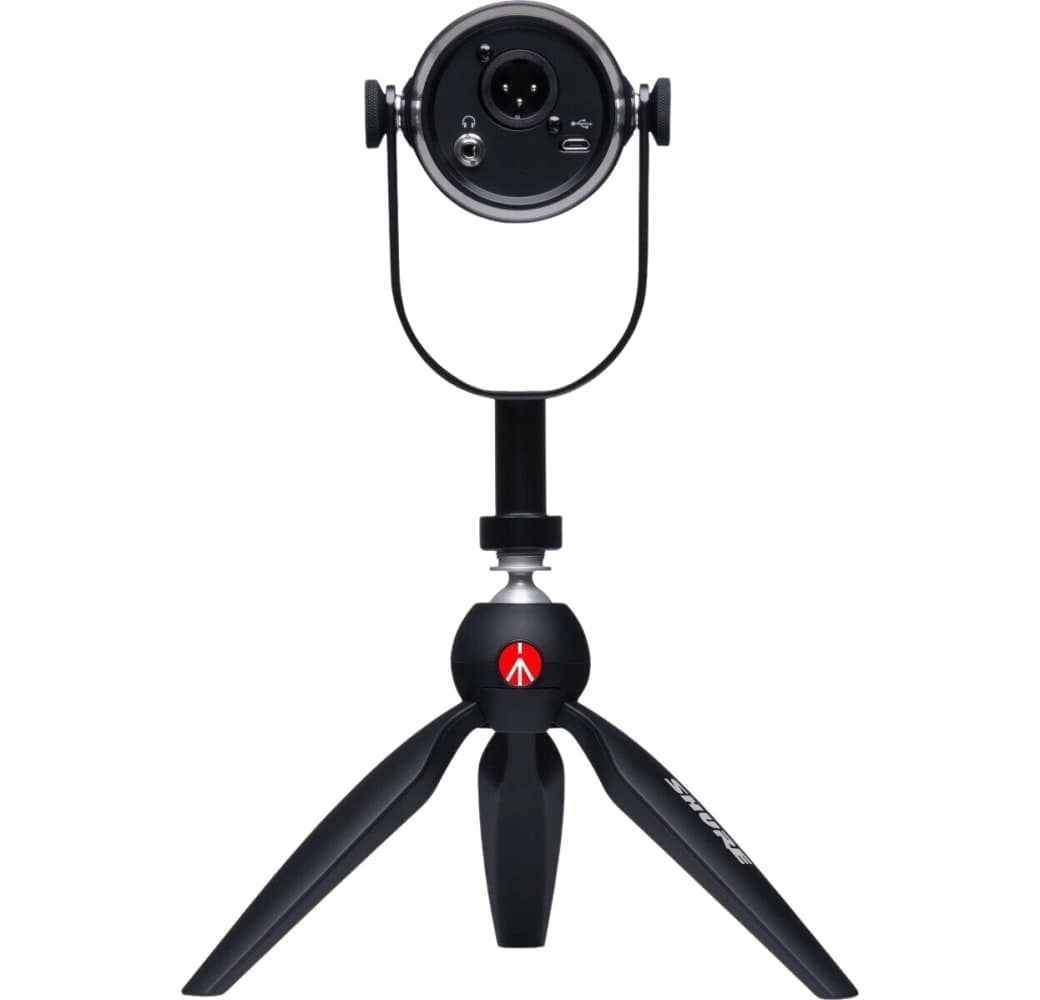 Black Shure MV7 Podcast Kit Microphone.3
