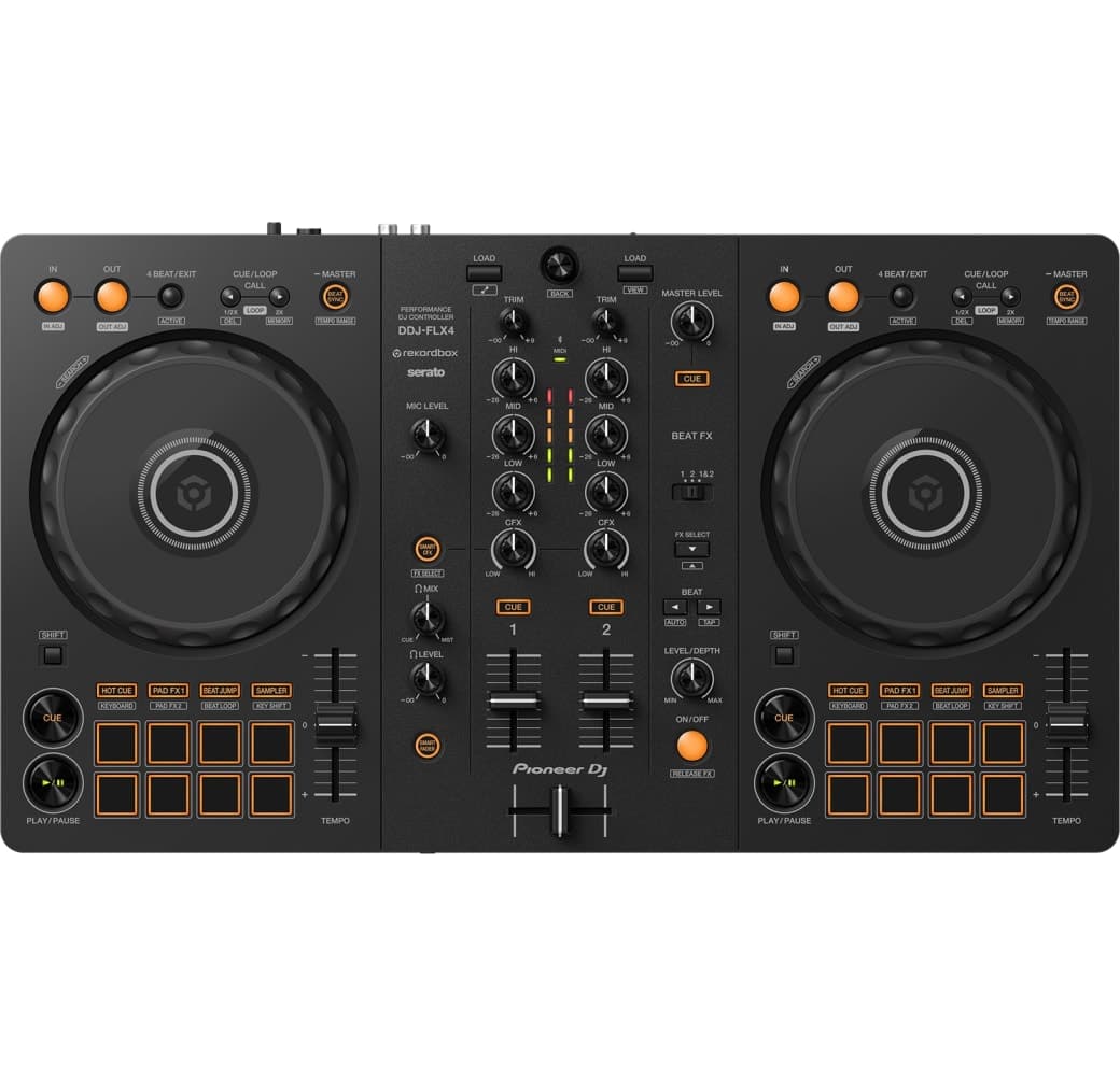 Black Pioneer DDJ-FLX4 DJ Controller.3