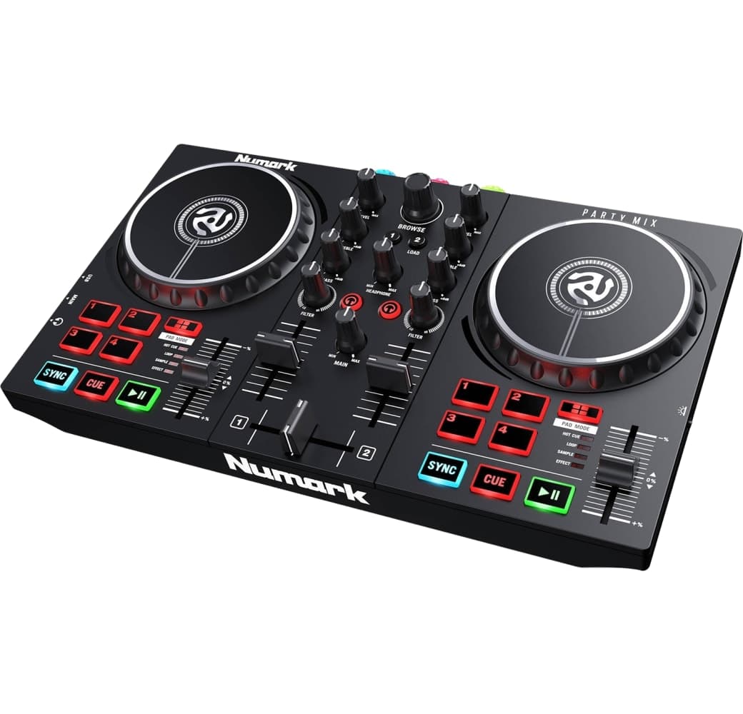 Schwarz Numark Party Mix II DJ Controller.2