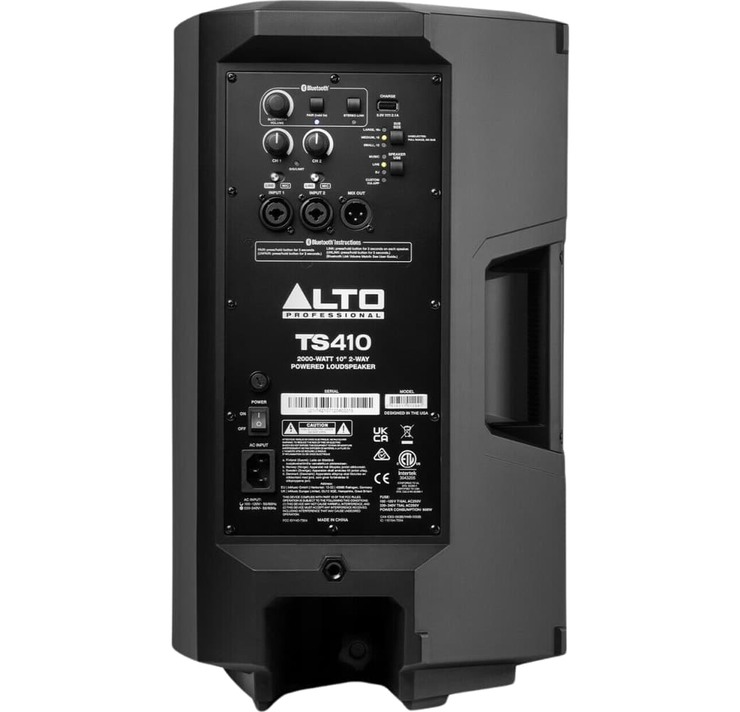 Black Alto TS410 PA Speaker.3
