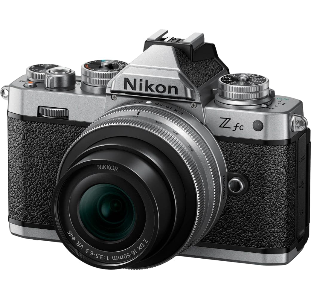 Black Nikon Z fc Camera Kit with Nikkor Z DX 16-50mm f/3.5-6.3 VR + Nikkor Z DX 50-250mm f/4.5-6.3 VR Lens.2