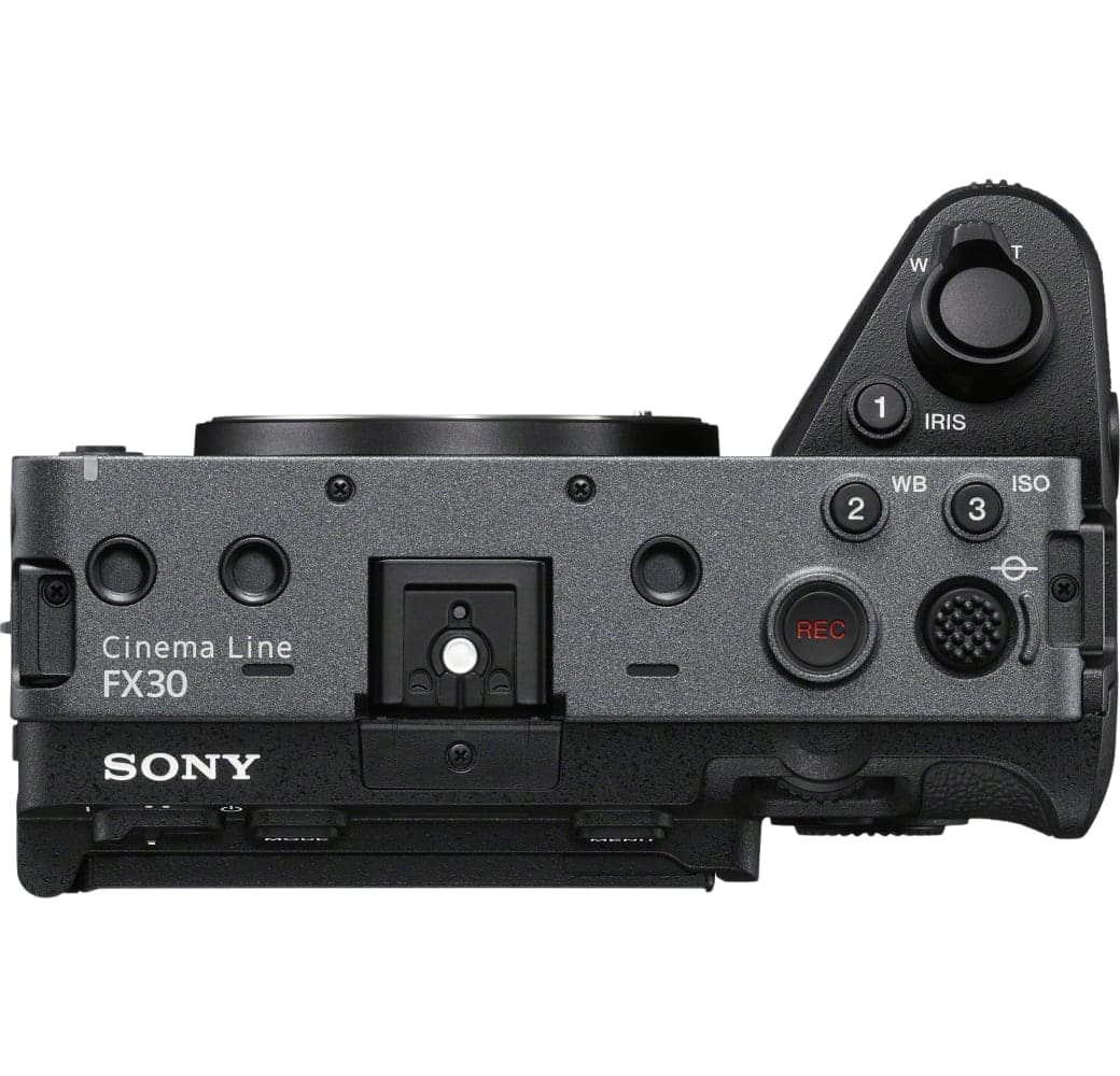 Gray Sony Alpha FX30 Cinema Camera + XLR grip.3