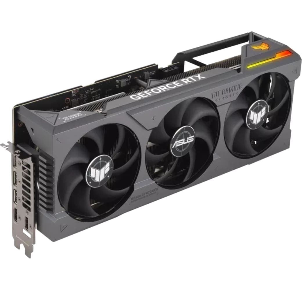 Black Asus TUF Gaming GeForce RTX 4090 OC Graphics Card.1