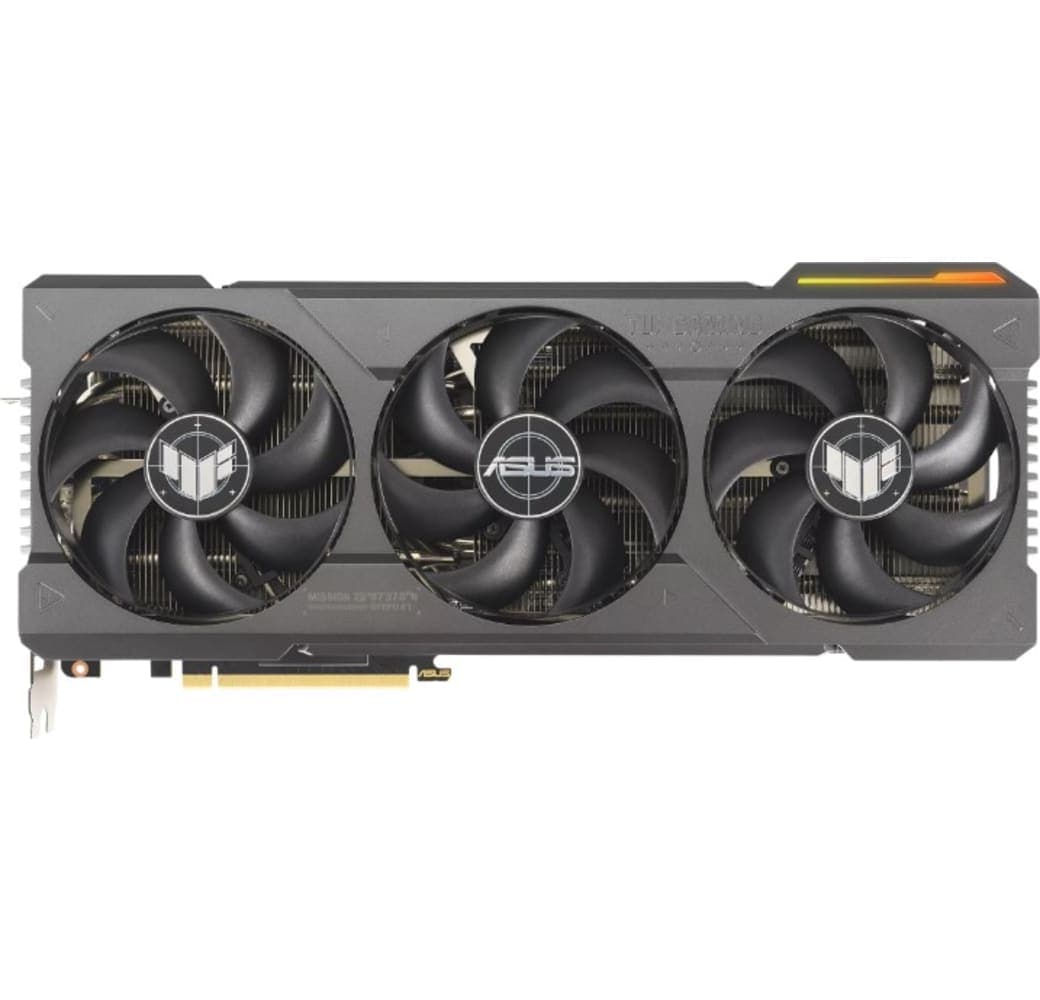 Black Asus GeForce® RTX™ 4080 TUF OC Graphics Card.2
